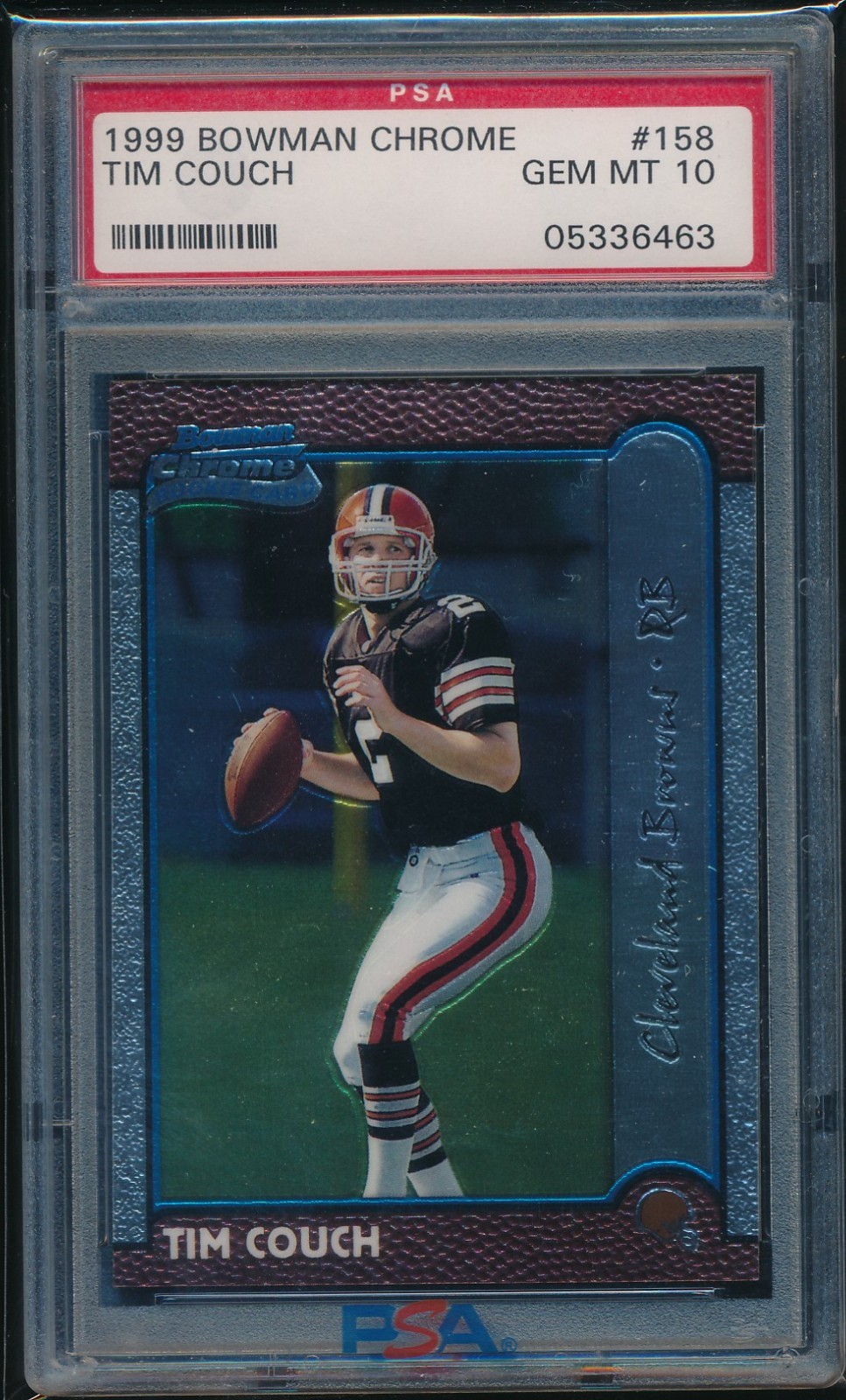 Tim Couch Bowman Chrome #158 Base