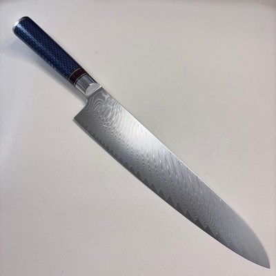 240mm Damascus Gyuto Chef Knife 67-Layer MKV10 Steel Sharp Kitchen Cutlery New