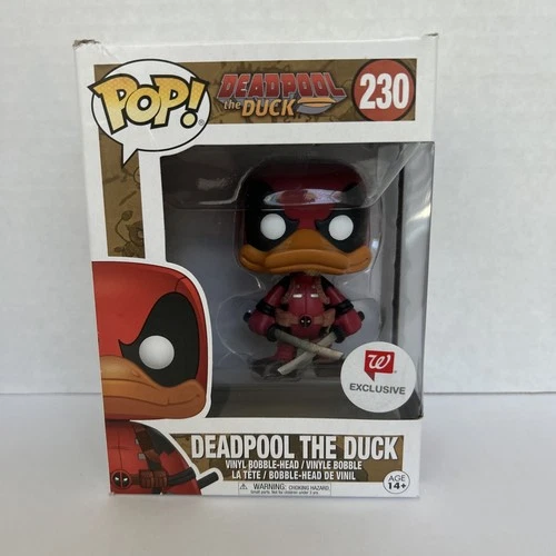 Funko Pop! Marvel Deadpool The Duck #230 Walgreens Exclusive Vinyl See Note