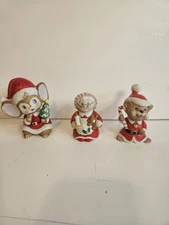 Homco Vintage Porcelain Figurines Set