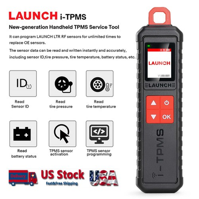 #ad Launch i TPMS Handheld TPMS Service Tool Used with X 431 Scanner $119.00