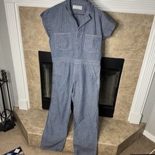 Universal Overall vintage stone cutter herringbone coveralls Size 42 Overalls
