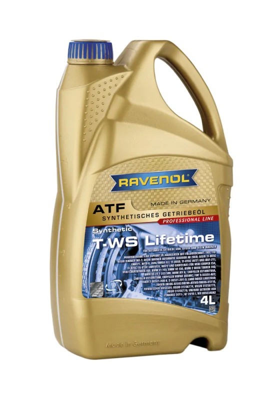 Huile ATF T-WS 4L avec protection anti-usure continue pour boîtes Chrysler et VW