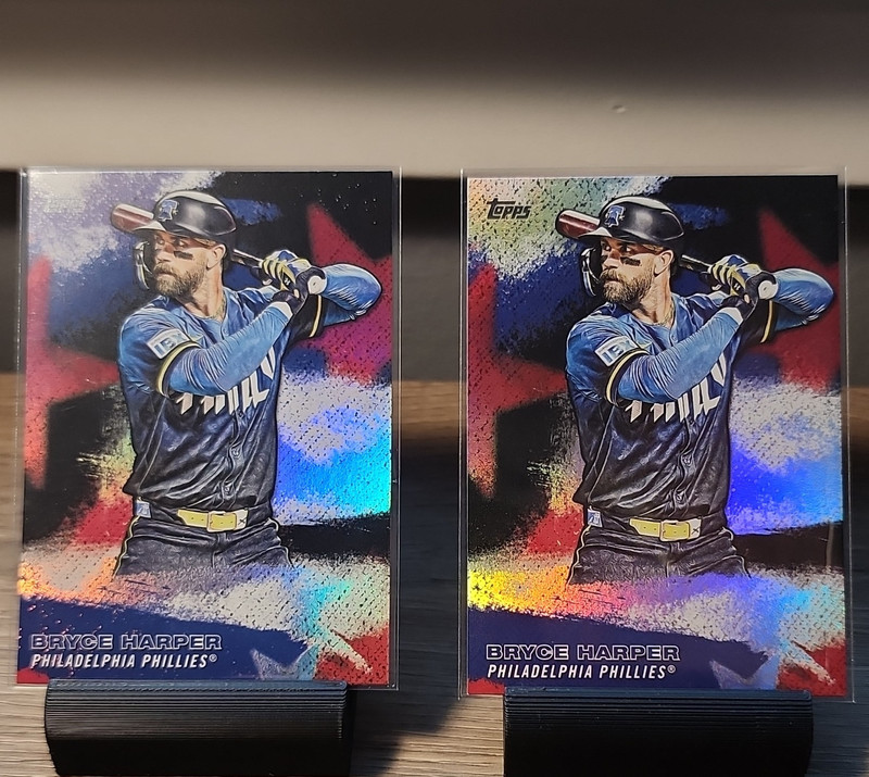 Topps 2022 Stars of MLB Bryce Harper Phillies #SMLB-2 Lot of 2 Cards