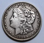 1921-D Morgan Dollar US Silver $1.00 Coin Sharp Details, No Reserve Price