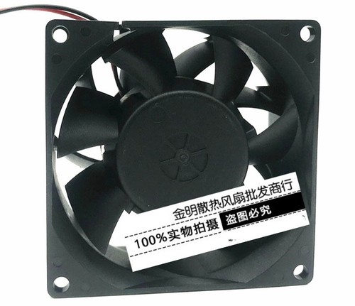 1PC Inverter Cooling Fan 8038 8CM V80E24BS8A5-51 24V 0.34A - Afbeelding 2 van 3