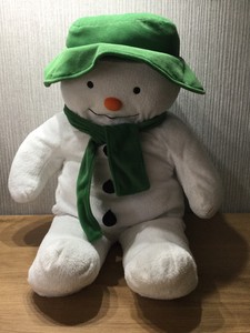 the snowman teddy
