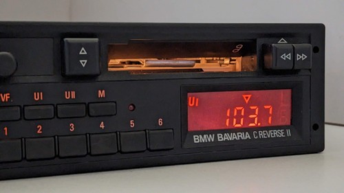 BMW BAVARIA C REVERSE II TAPE CAR RADIO E30 E32 E34 E36 7649475040 -BT UPGRADED - Bild 8 von 17