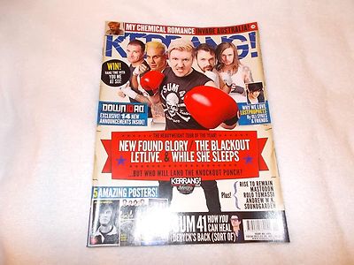 Kerrang! Music Magazine Issue 1400 February 4th 2012 New Found Glory Blackout