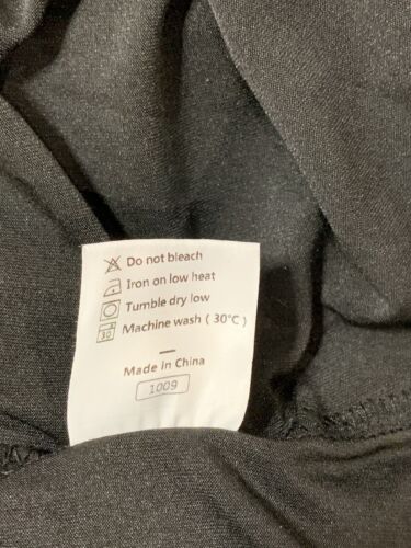 OFEEFAN Maxi Dress Women’s Size 2XL Black Spaghetti Strap with Pockets NWT - Picture 15 of 15