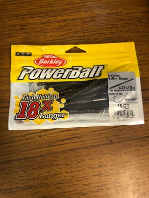 Berkley Powerbait Bottom Hopper 4.75 - Green Pumpkin