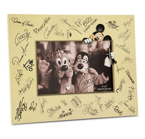 Disney Parks Figur Signatur 4x6 Bilderrahmen Disney Park Exklusiv - Bild 2 von 2