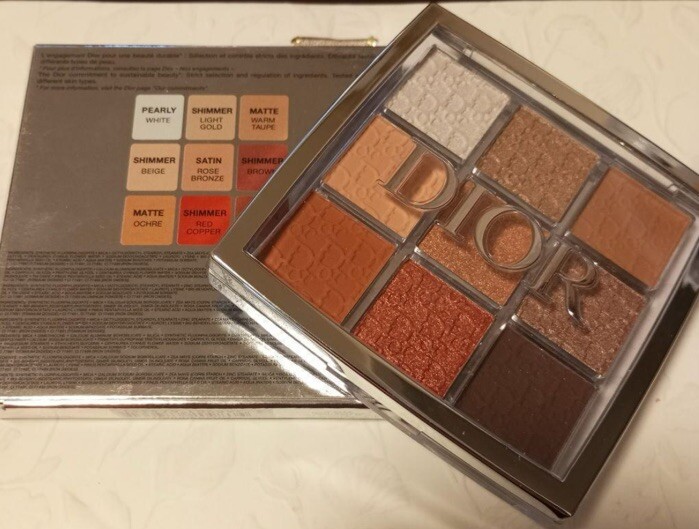 NEW w/BOX Dior Backstage Eye Palette 001 NUDE essentials