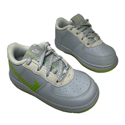 nike air force 1 wolf grey ghost green