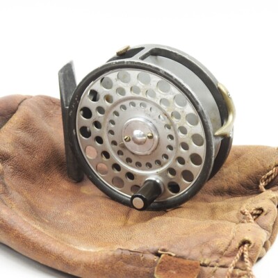 Hardy Featherweight Fly Reel. L-Shaped Line Guide. RHW. Made in England. 