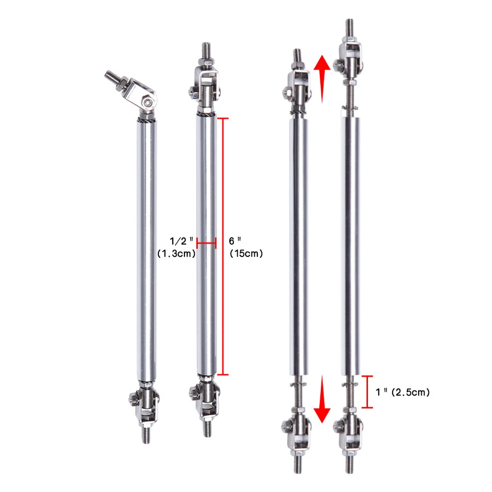 Parachoques delantero brillante para la serie 3 E90 E91 E93 labio divisor + falda lateral + varillas de puntal Foto 4 de 4