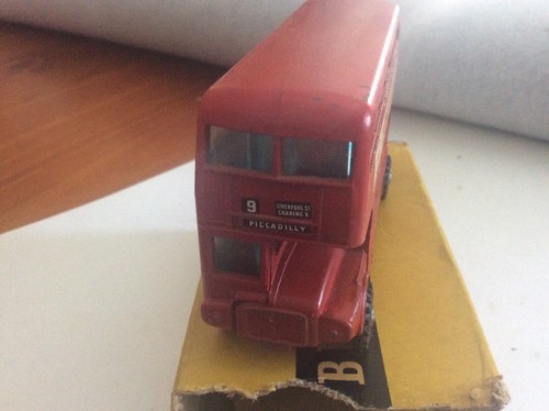 BUDGIE TOYS No 236 OO SCALE ROUTEMASTER DOUBLE DECKER BUS BOX MADE IN ENGLAND - Picture 3 of 12