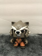 Marvel Mighty Muggs Rocket Raccoon 08 Guardians of the Galaxy Vinyl Figure used