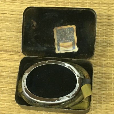OCCHIALI GHIACCIAIO NEVE WWI ALPINI ALPINISMO VINTAGE CUSTODIA INIZI 900 M  \u0026 C° | eBay