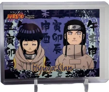 2007 Panini/Inkworks Naruto: Secret Weapons Promos Neji Hyuga Hinata #P-SJ W/Top