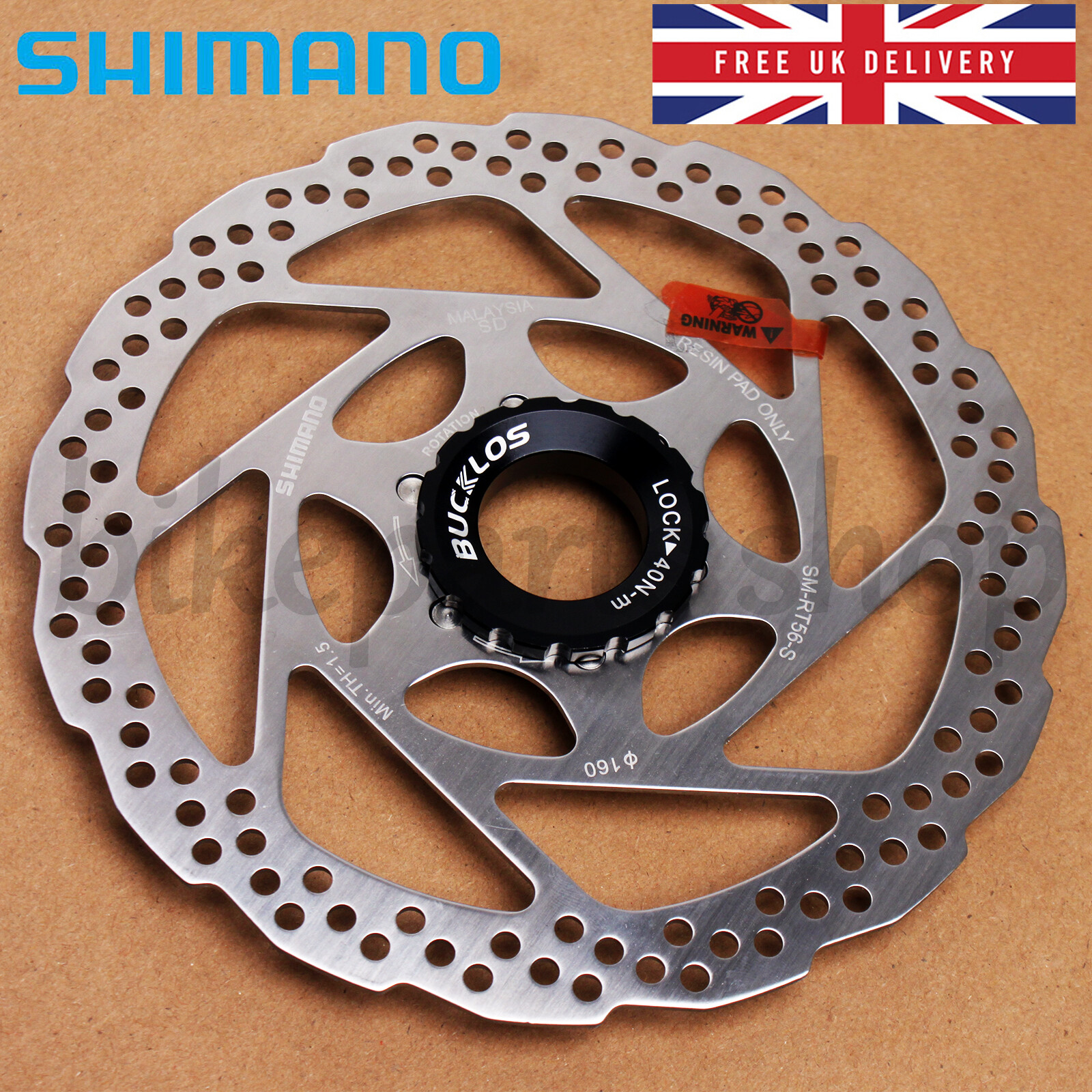 RT56 Disc Brake Rotor 160mm 180mm Hydraulic Brake Rotors Bolt
