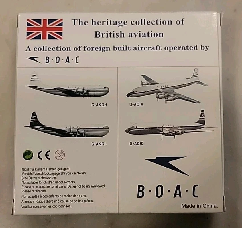 AeroClassics 1:400 BOAC British Airways  G-AOIO Heritage Collection Store Stock  - Image 2 of 4