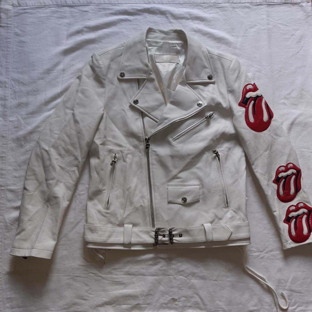 Chrome hearts shop white jacket