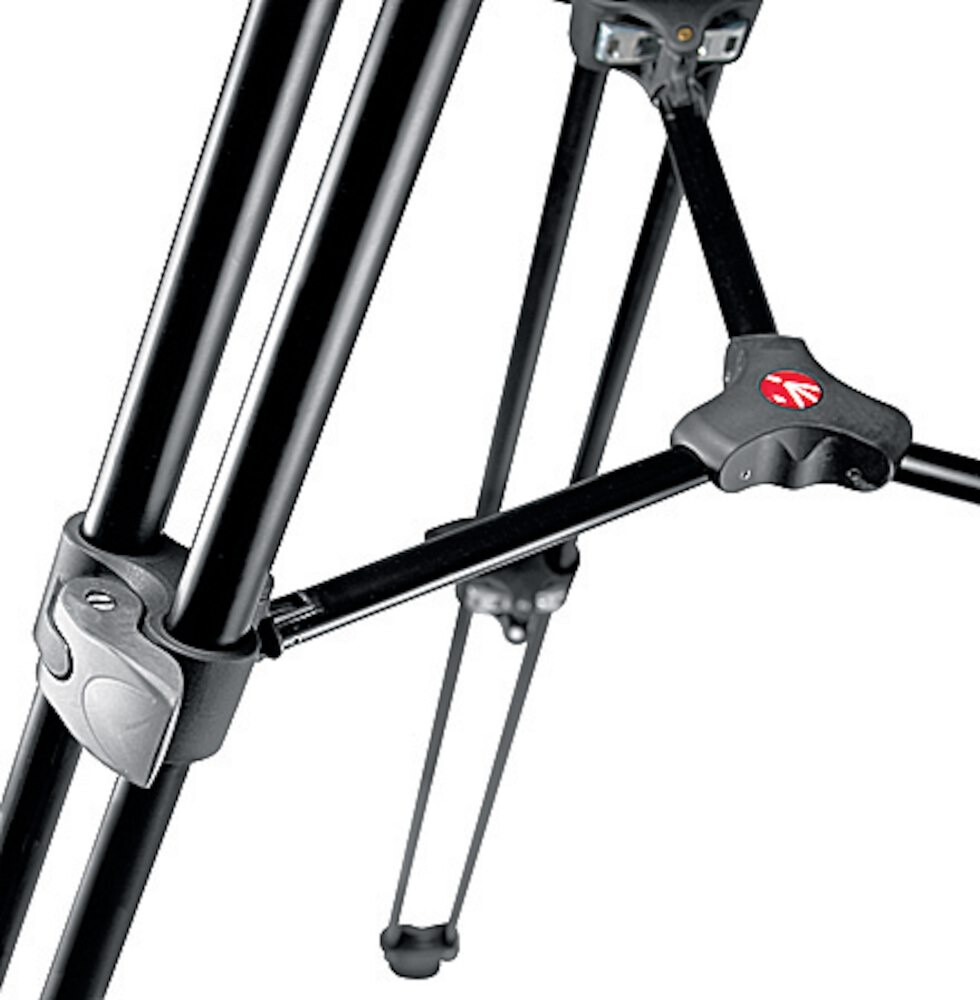 Black Friday Manfrotto Kit 502, treppiede telescopico doppio tubo MVT502AM Populaire lage prijs