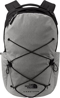 north face crestone backpack The Adult Unisex Backpack, Mid Grey Dark Heather/ Tnf Black, Modern Fashion Designed for office or school and not afraid of the weekend adventure Custom North Face - Crestone
