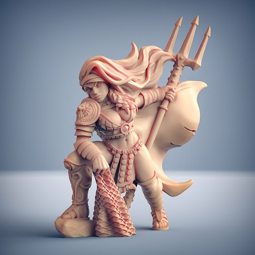 Gladiatrix - Warrior | AMAZONS | Artisan Guild | D&D | Miniature - Picture 2 of 2