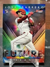 2021 Bowman's Best Bowman Future Vibrance Reds Baseball Card #BFV31 Jose Barrero