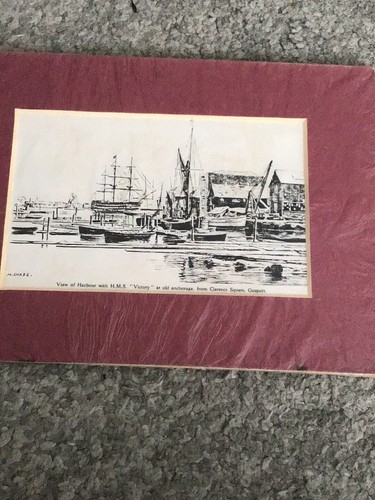 HM Victory At Gosport Print Collectible picture