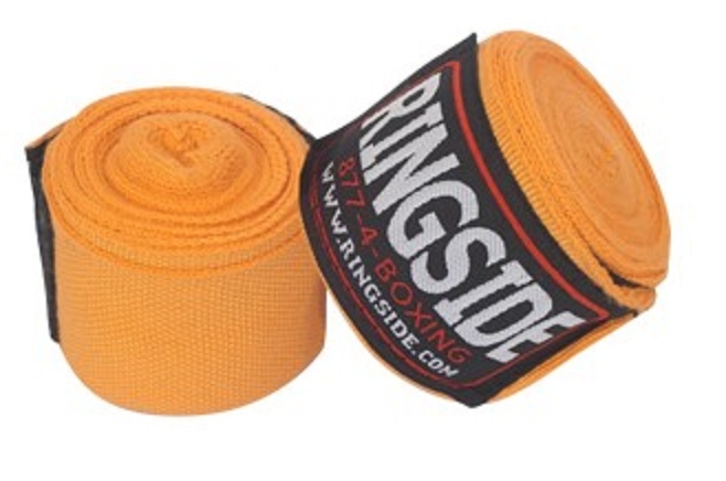 New Ringside Mexican Style Boxing MMA Handwraps Hand Wrap Wraps 180" - Orange
