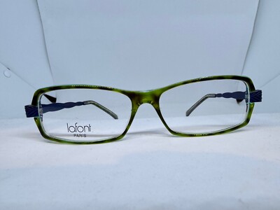 AUTHENTIC LAFONT GRAZIELLA EYEGLASSES COL. 675 SZ 56-14-140 BLUE