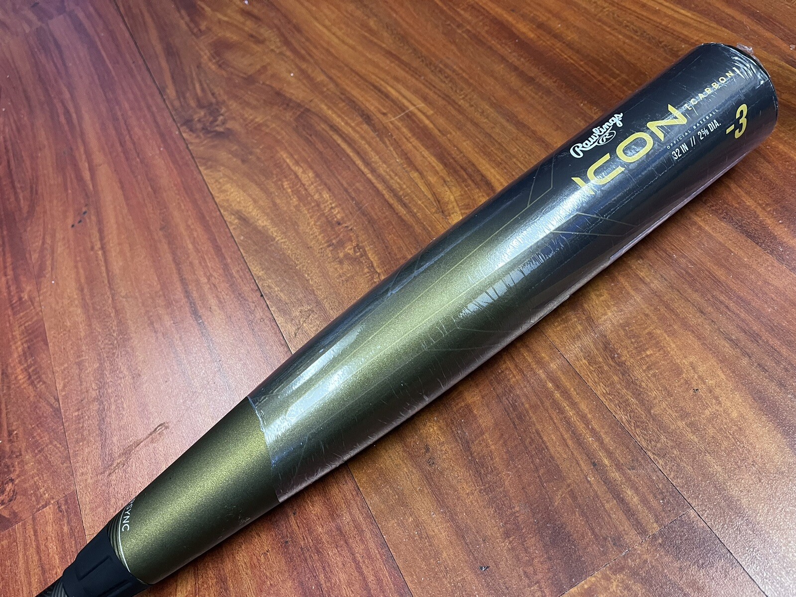 Bâton de baseball Rawlings Icon-3 (baril de 2 5/8 po) BBCOR