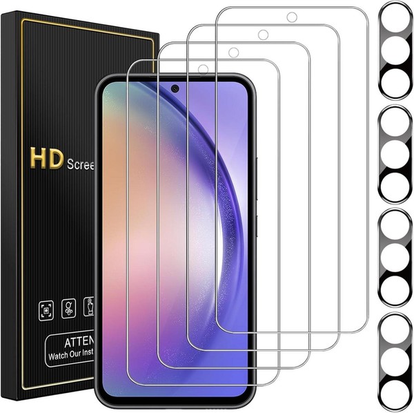 Panzer Schutzglas Samsung Galaxy A54 4G/5G - 4+4 StüCk Displayschutz-image