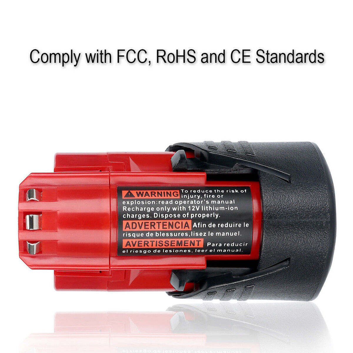 10.8V For Milwaukee 48-11-2425 M12 12VOLT MAX LITHIUM-ION CP 3.5AH Battery Pack