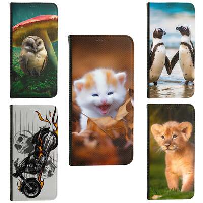 Handyhülle Etui Handy Tasche Hülle Schutzhülle Cover Smart Flipcase 43-3