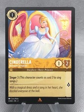 Disney Lorcana Cinderella Ballroom Sensation 3/204 Rise Of The Floodborn PWE