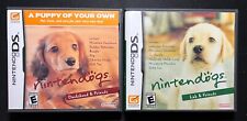 Nintendogs: Dachshund & Lab & Friends DS Nintendo DS Complete Cib Lot of 2