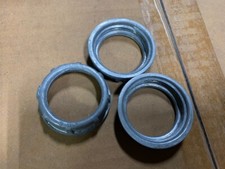 (25 PC) ELECTROLINE Electrical CONDUIT BUSHING 2" Zinc Die Cut ~ MADE IN USA
