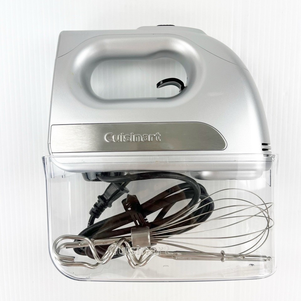 Cuisinart Power Advantage 7 Speed Silver Hand Mixer Storage Case 1