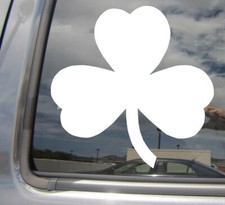 Shamrock - Ireland Irish St. Patrick - Car Auto Window Vinyl Decal Sticker 10046