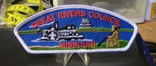 OFFICIAL BSA: Great Rivers Council Flap Patch