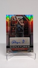 Rhyne Howard 2023 Panini Prizm WNBA Silver Prizm Auto Atlanta Dream