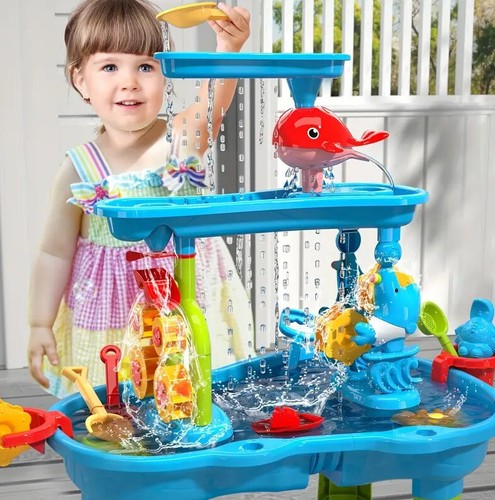 Wasserspieltisch Für Kinder 60cm - Sand & Wasser Spieltisch Mit Spielspüle