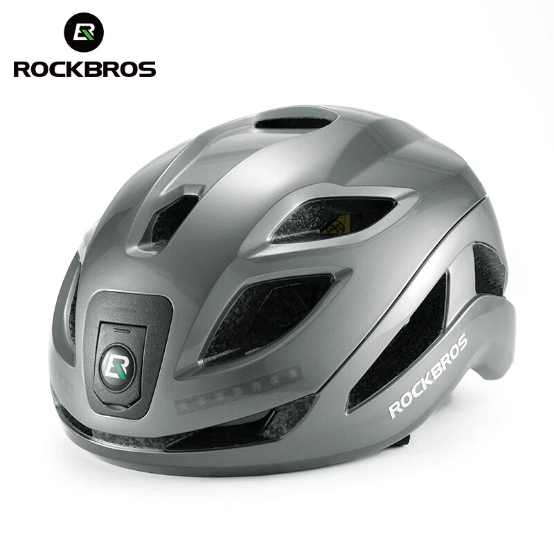 ROCKBROS Cycling Light Helmet Bike Ultralight Helmet Electric Bicycle Helmet USB - Image 3 of 4
