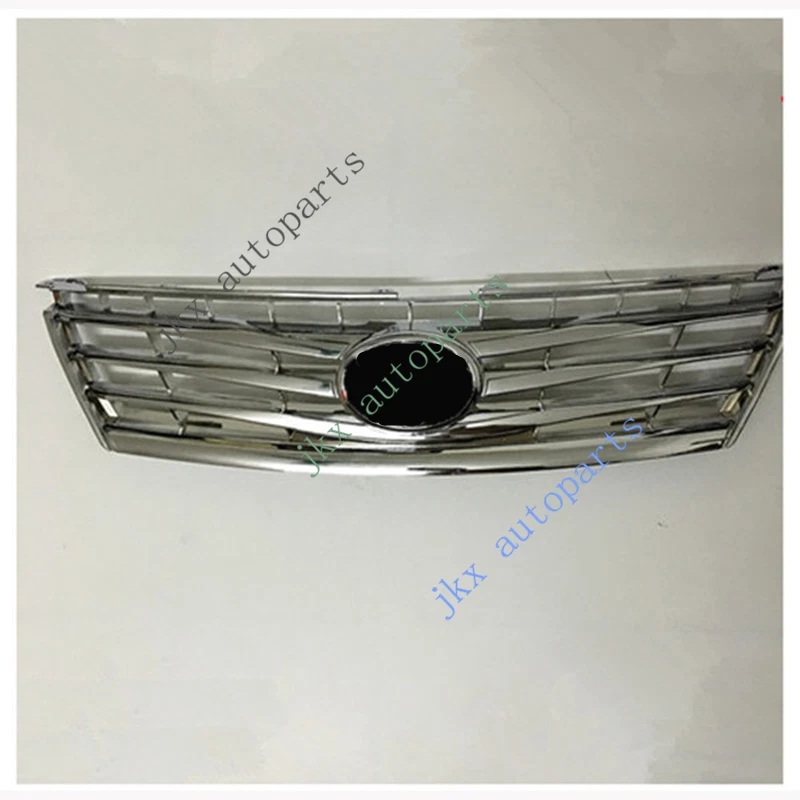 ABS Silver Front Center Bumper Grille Grill Fit For Toyota Mark X / Reiz 2005-09 - Image 2 of 4