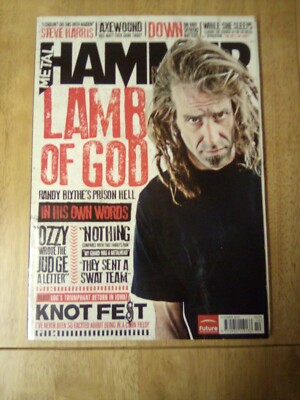 Metal Hammer Magazine Lamb Of God LOG Randy Blythe