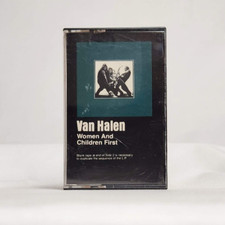 Vtg 80s Van Halen Women and Children First Album Cassette Tape Classic Rock
